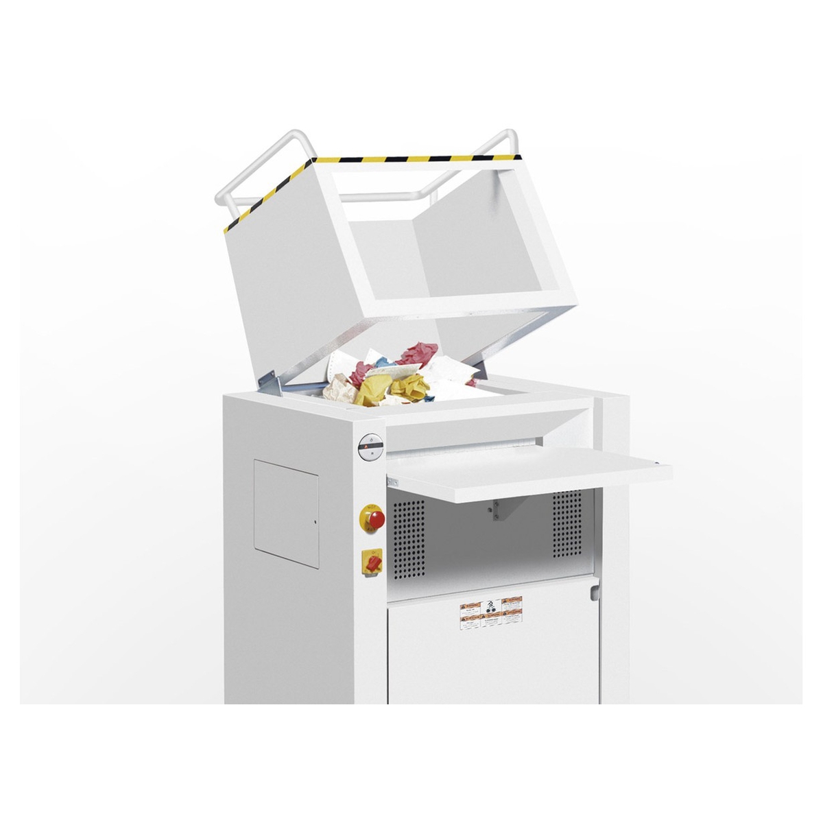 Entonnoir rabattable du destructeur IDEAL 4606 CC 2 x 15 mm avec huileur