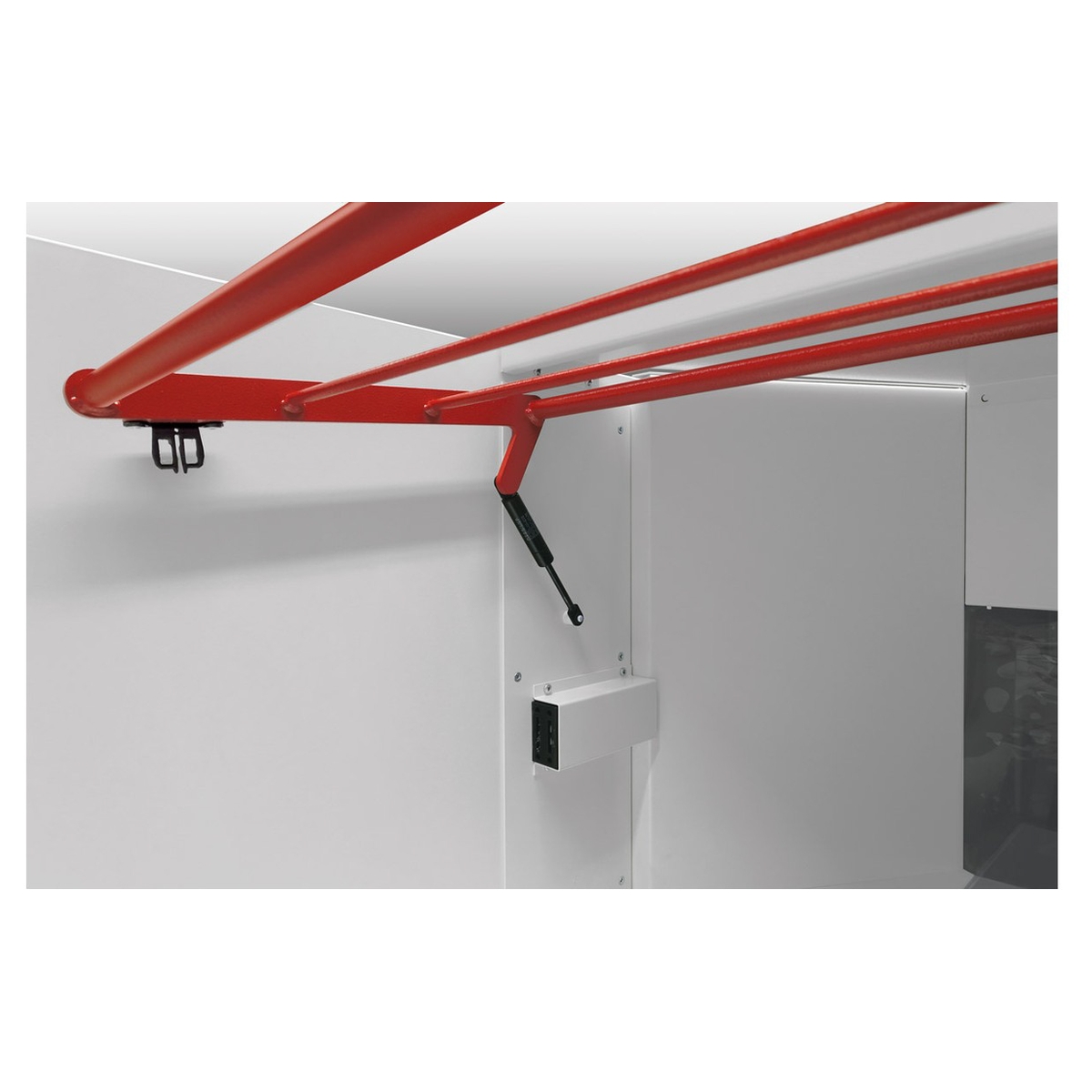 Grille de sécurité au-dessus de la bande du destructeur IDEAL 5009-2 CC 8 x 40-80 mm