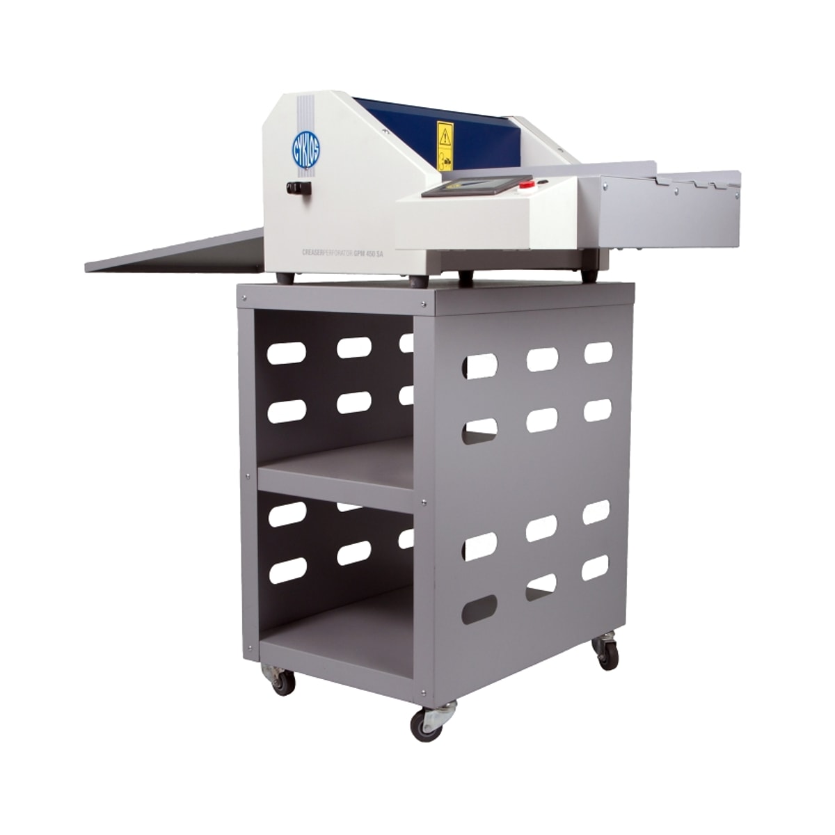 La raineuse Cyklos GPM 450 SA sur la table mobile MB 70