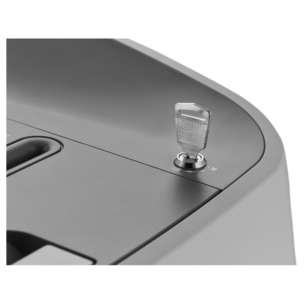 Serrure à clé du chargeur du destructeur DAHLE ShredMATIC 300 P-5