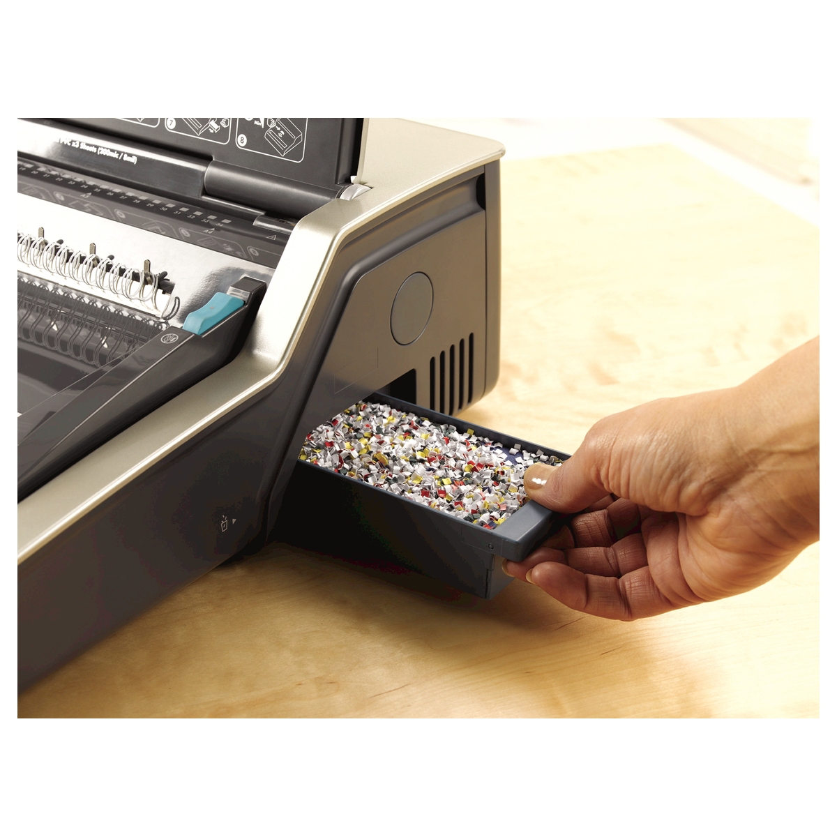 Le tiroir à confettis FELLOWES Galaxy-E Wire