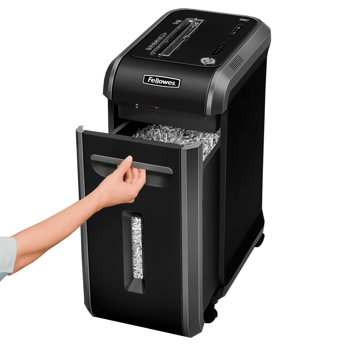 Corbeille extractible du destructeur FELLOWES Powershred 99Ci
