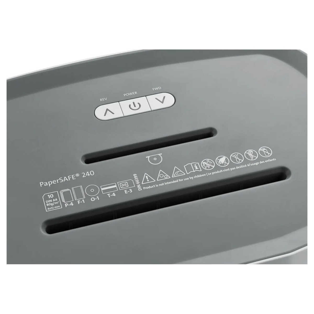 Panneau de commande du destructeur DAHLE PaperSAFE 420