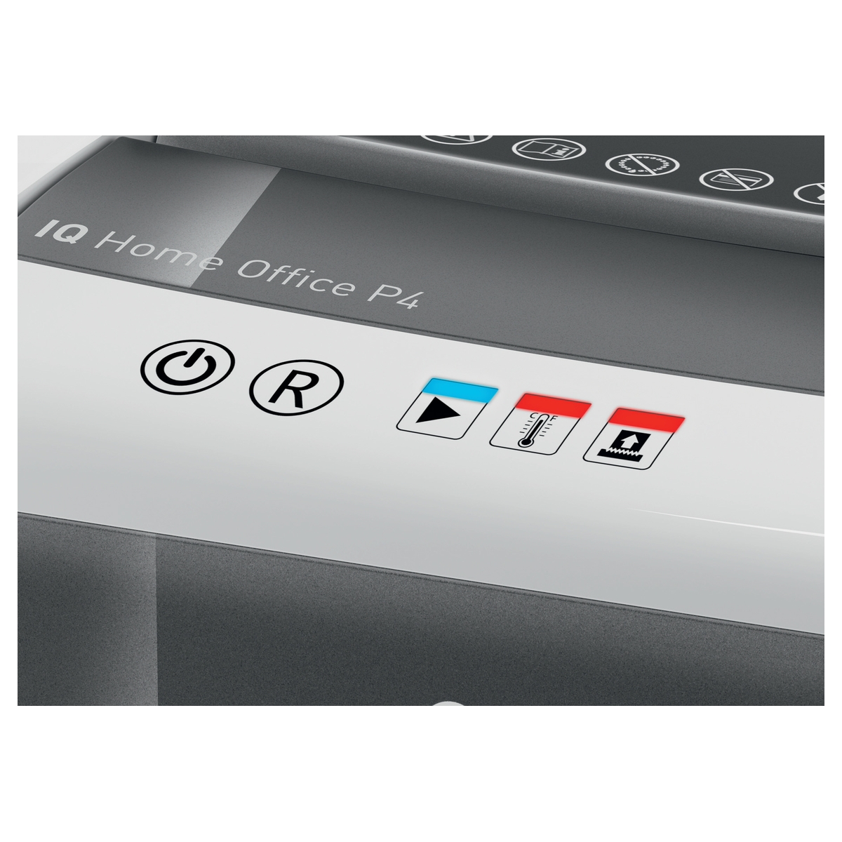 Panneau de commande du destructeur LEITZ IQ Slim Home Office P4