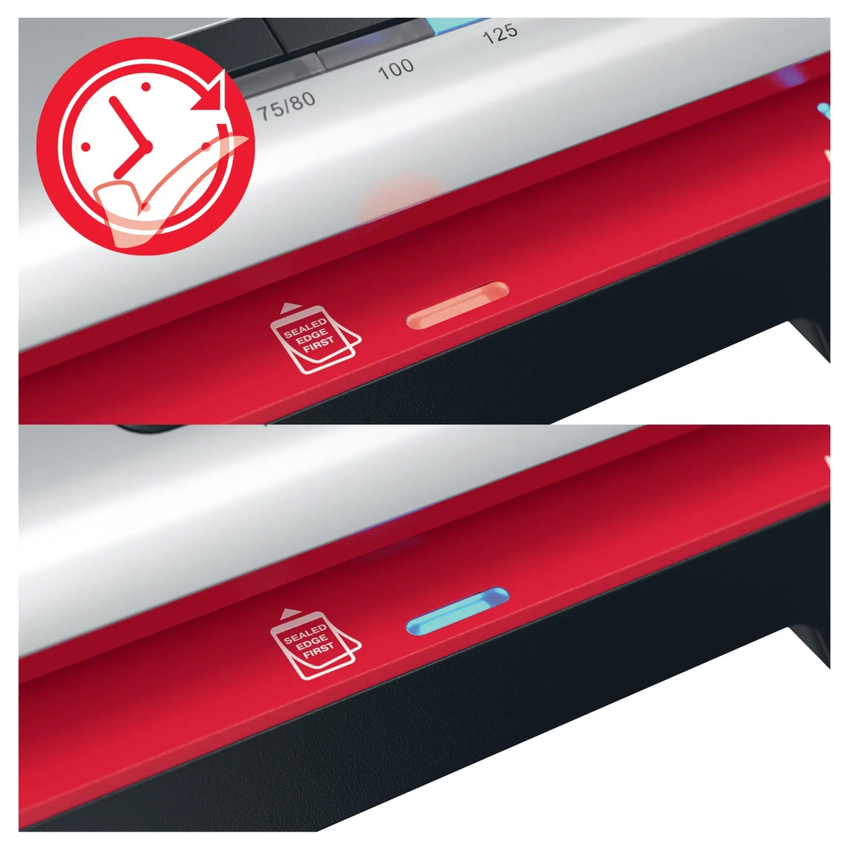 Voyants SMART de la plastifieuse GBC 250 Office A4