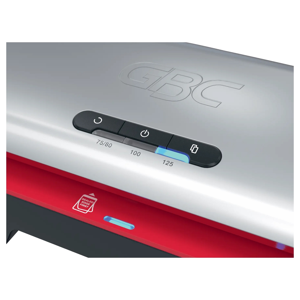 Boutons d'épaisseur de la plastifieuse GBC 250 Office A4