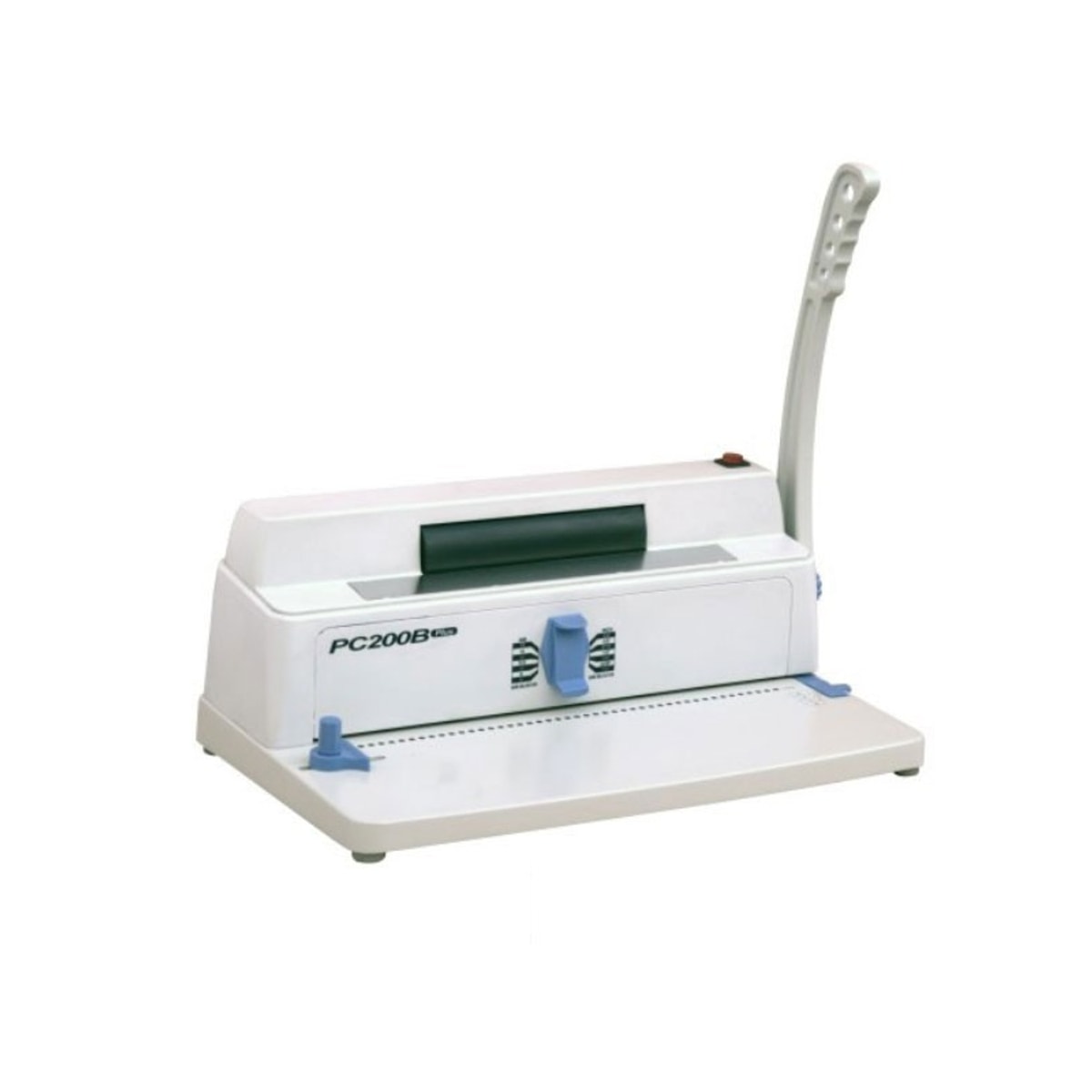 Le perforelieur vu de trois quarts, FALCON K PC200B